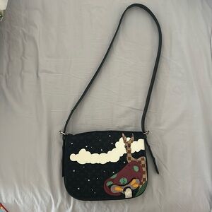 LOUIS VUITTON Musette Patchwork Conte De Fees crossbody bag in black